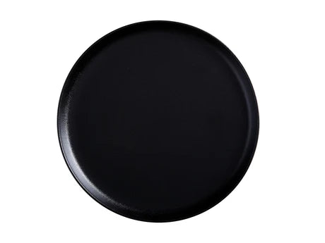 Caviar Black Rim Platter