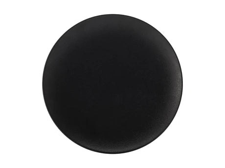 Caviar Black Round Platter
