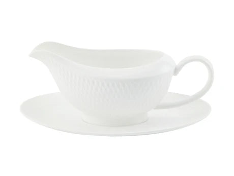 Diamonds Gravy Boat & Saucer 480mL