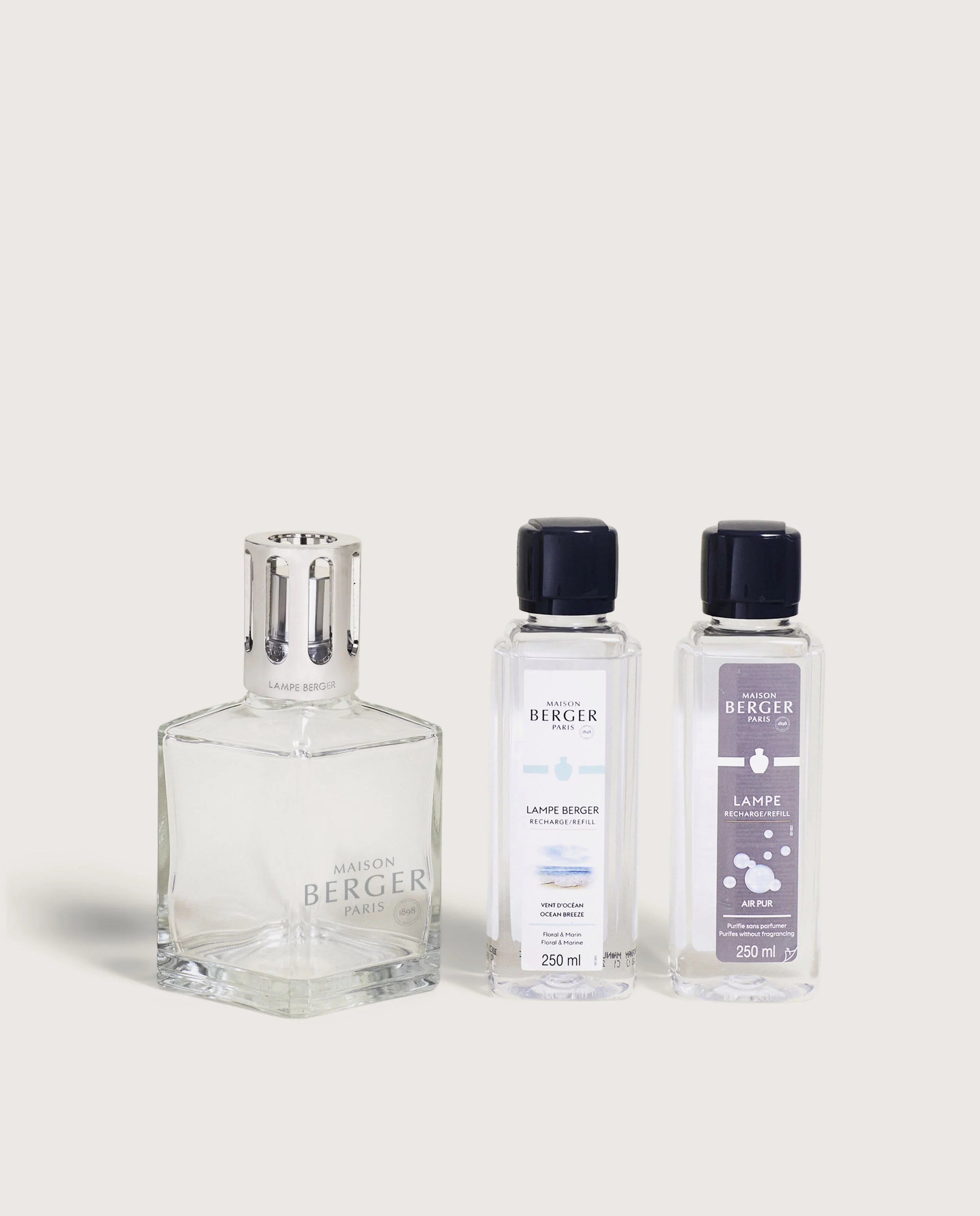 Essential Square Lampe + 2 Scents