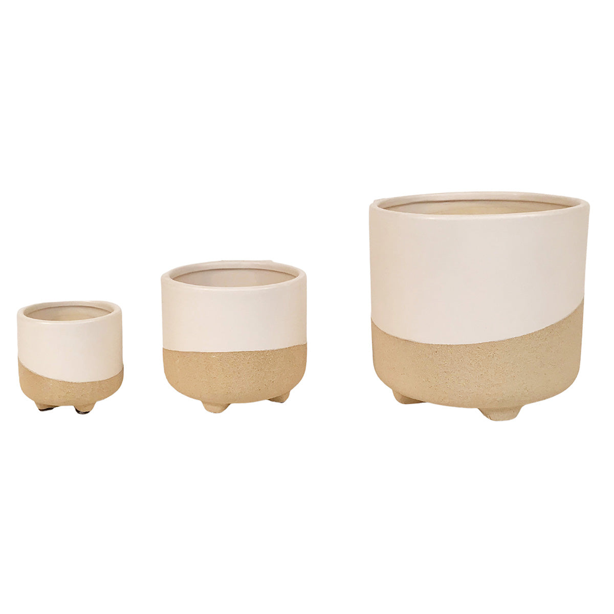 Janine Ceramic Vase w/ 3 Legs