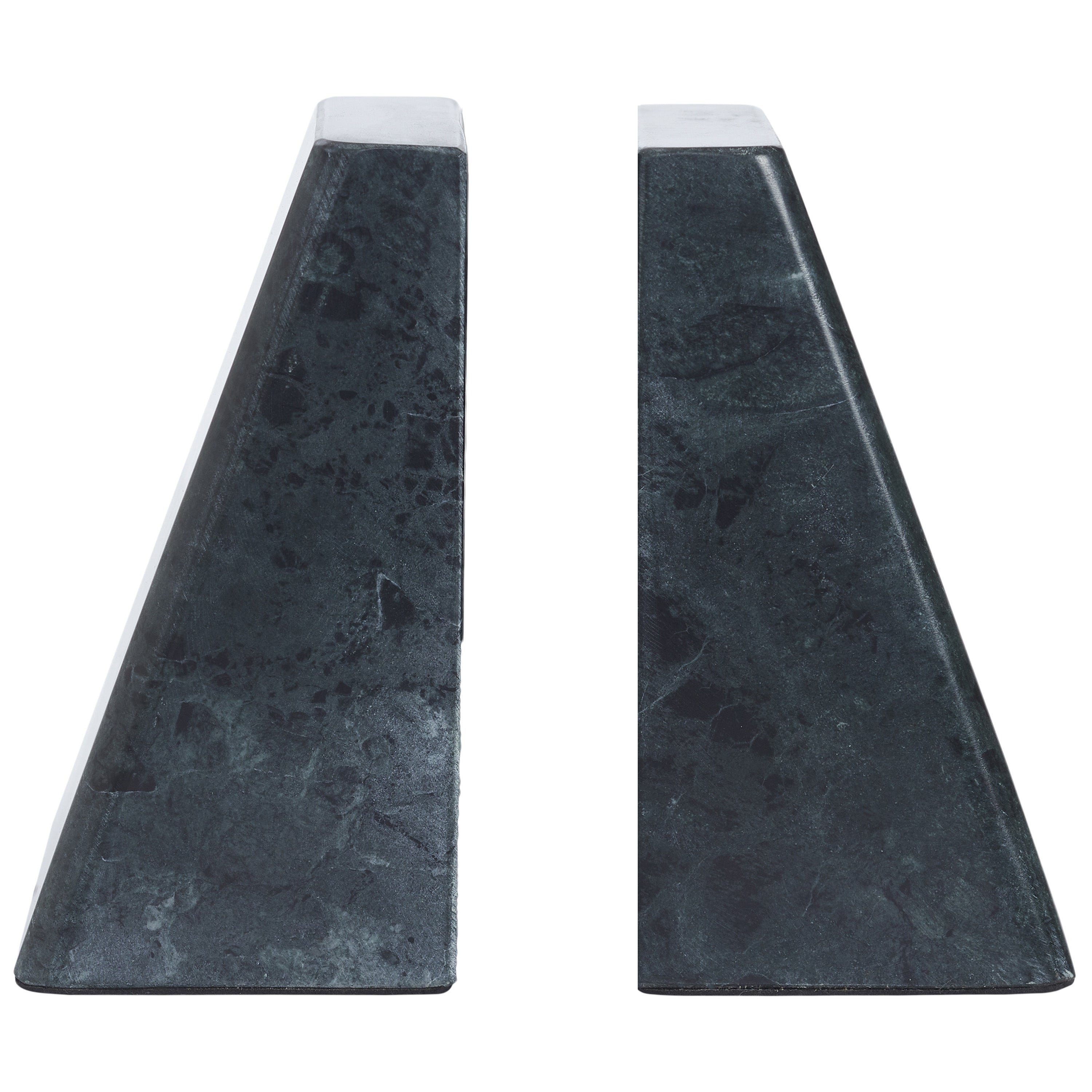 Poema Bookends, Green Sanwar Marble