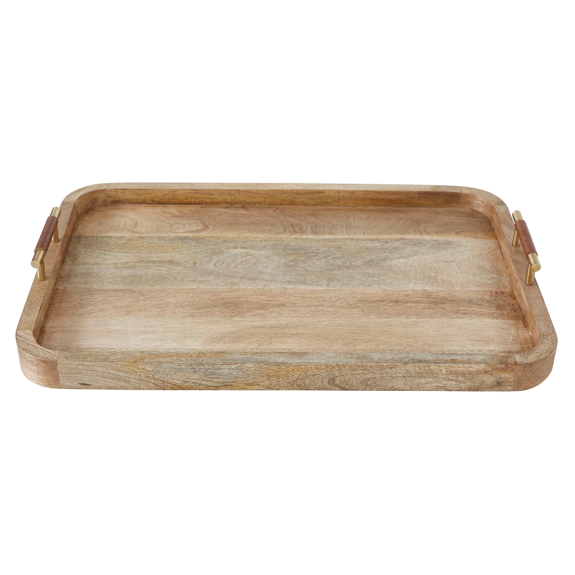 Mango Indoor Mango Wood Tray, Natural