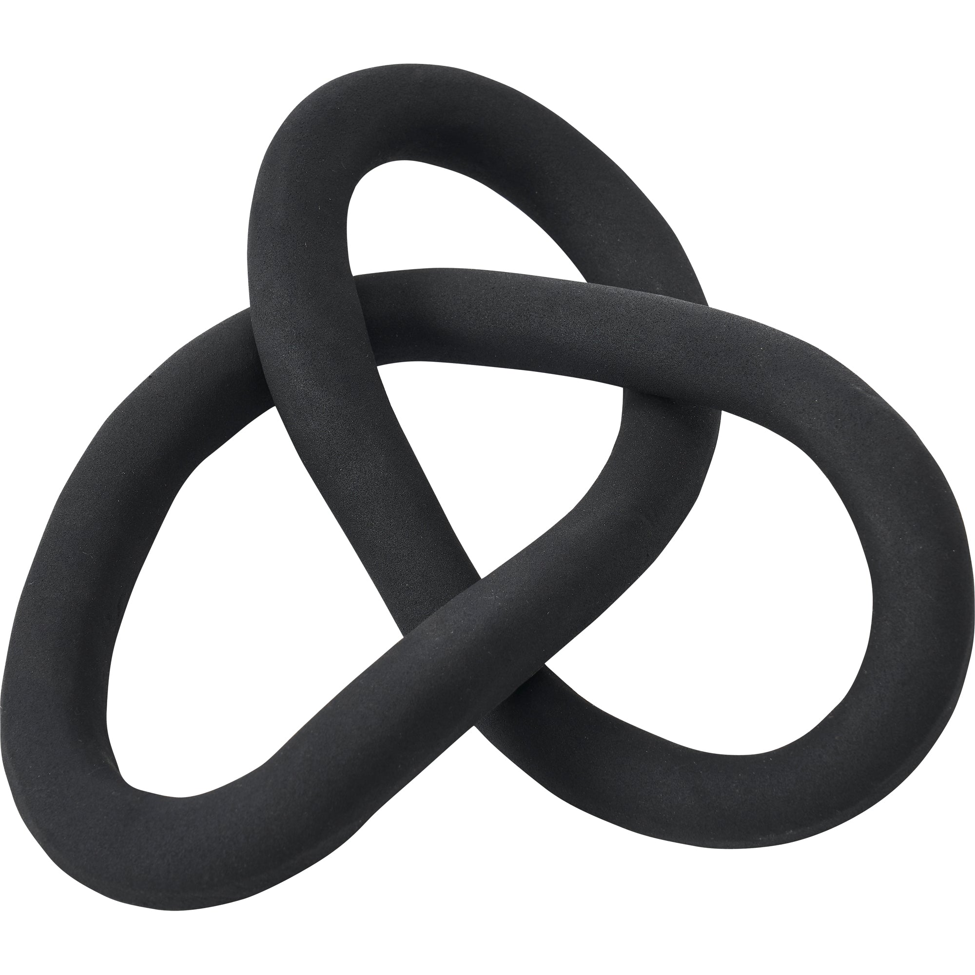 Binna Indoor Aluminum Decorative Object, Matte Black