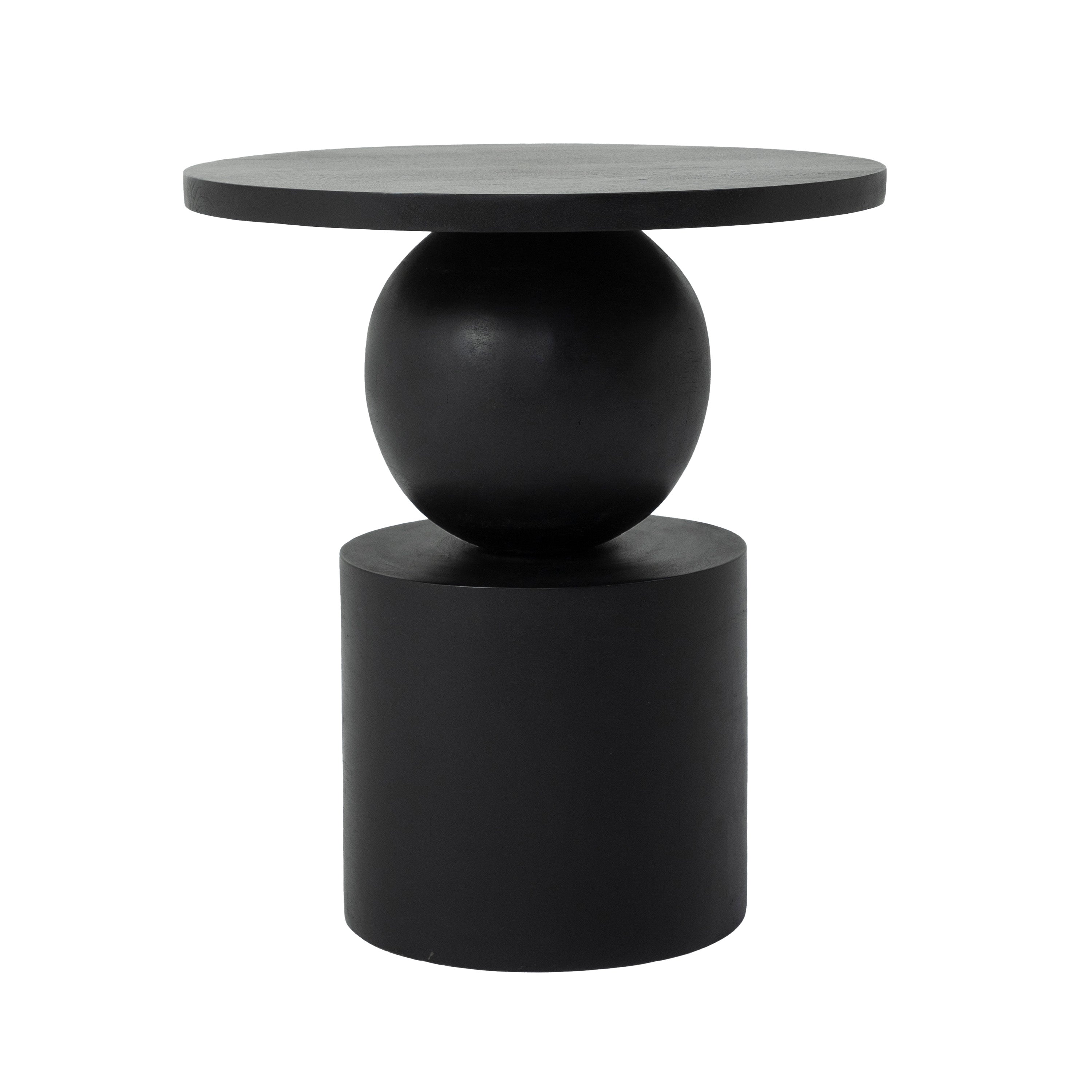 Paola 20.0" Height Side TableBlack