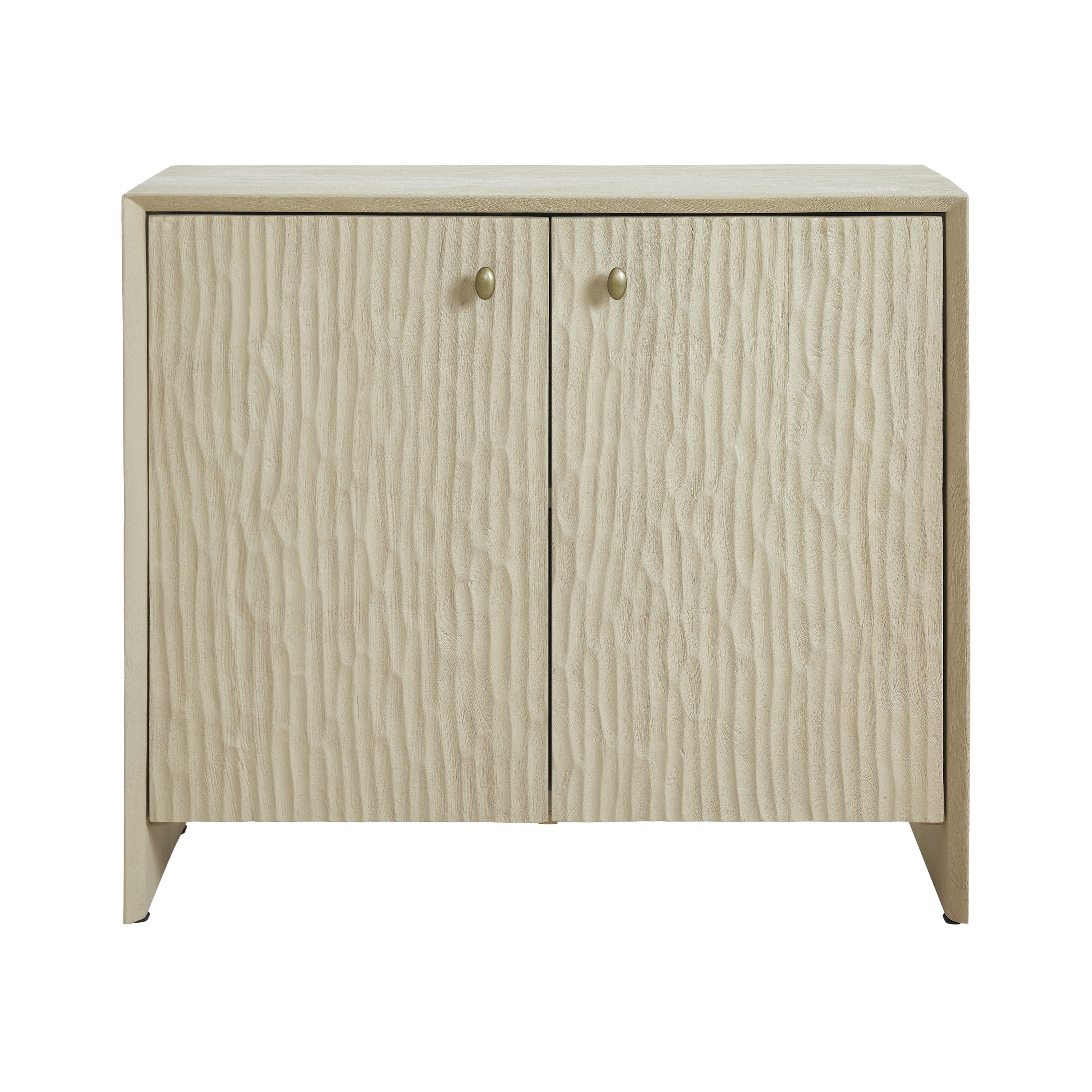 Aida Indoor Mango Wood Cabinet, Beige